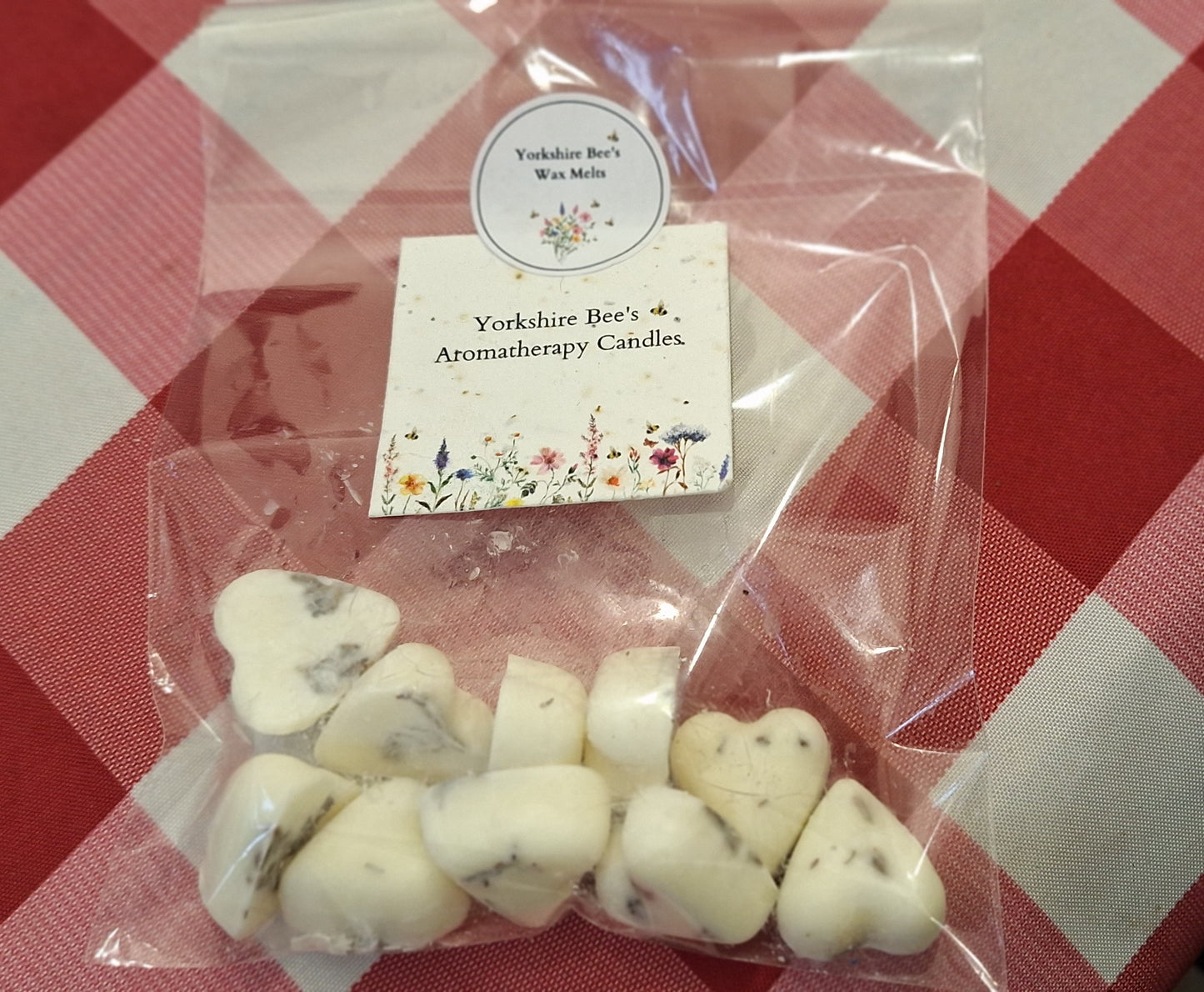 Lavender & Linen heart shaped Waxmelts