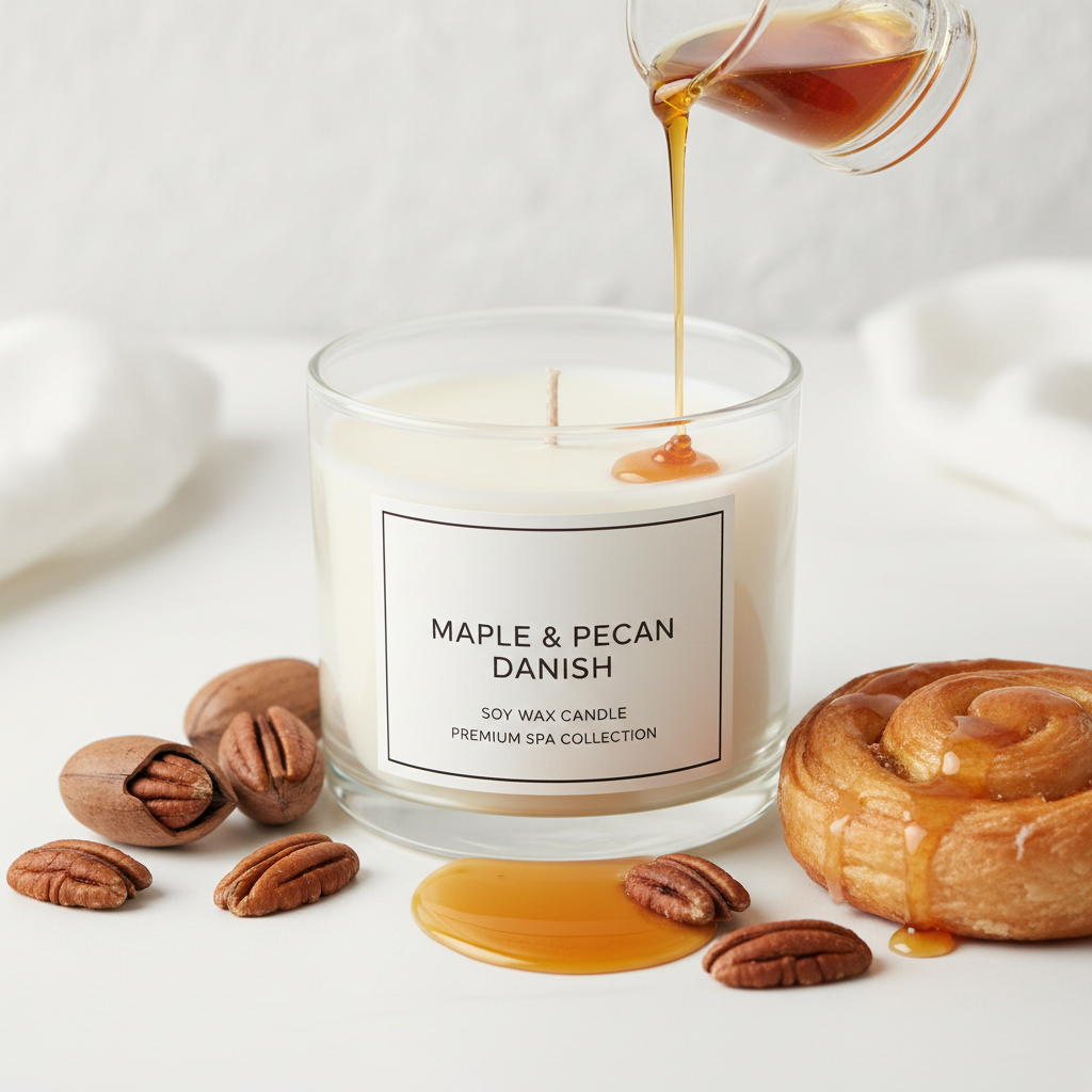 Maple & Pecan Danish Soy Wax Candle