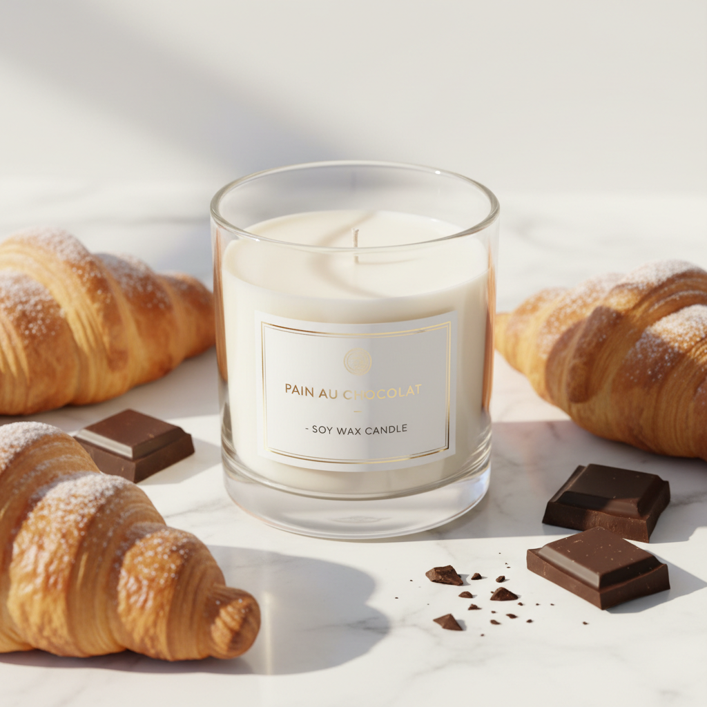 Pain au Chocolat Soy Wax Candle