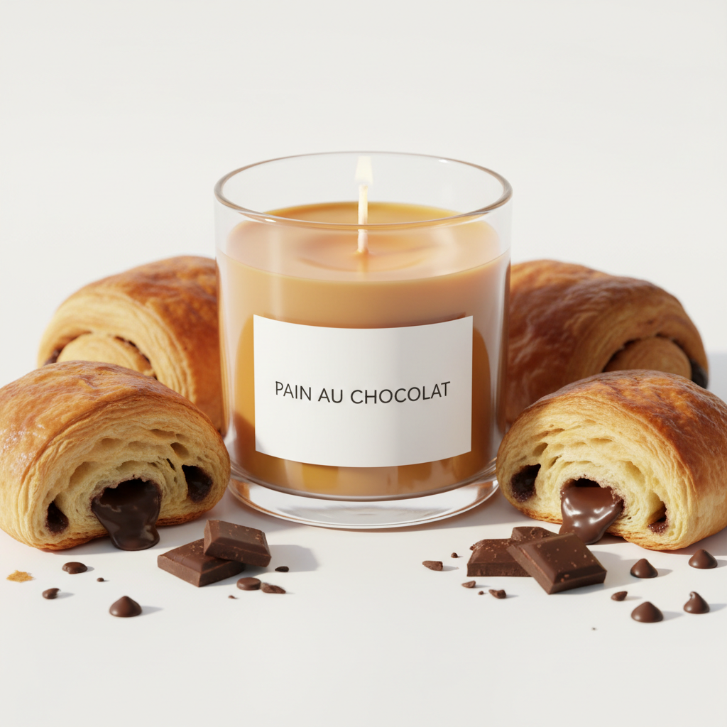Small Clear Glass Candle Jar – Pain au Chocolat