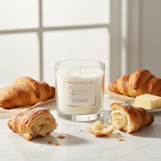 Buttery Croissant Soy Wax Candle