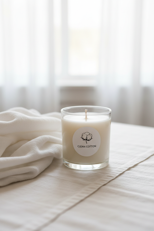Clean Cotton Soy Wax Candle