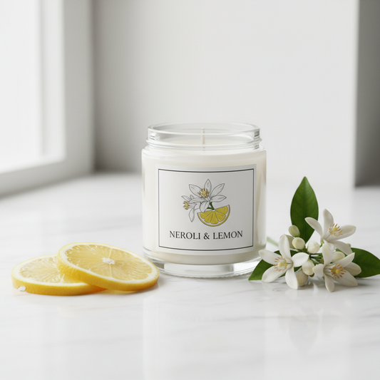 White Neroli & Lemon Candle